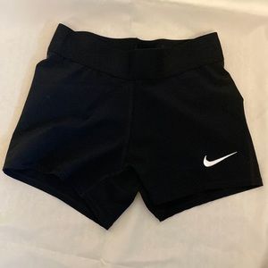Nike spandex shorts womens size xxs, black tiny shorts